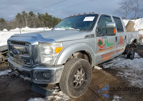2013 Ford Super Duty F-250 Srw Xlt из США, поврежденный, VIN 1FT7W2B61DEA00396